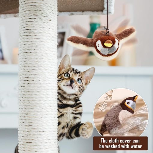 Katzenspielzeug – Elektrisches Vogelspielzeug - Image 3