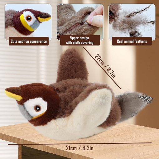 Katzenspielzeug – Elektrisches Vogelspielzeug - Image 4